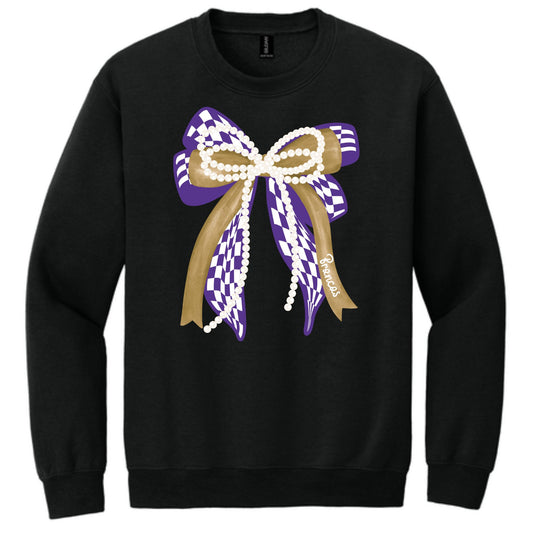 Broncos Bow Crewneck