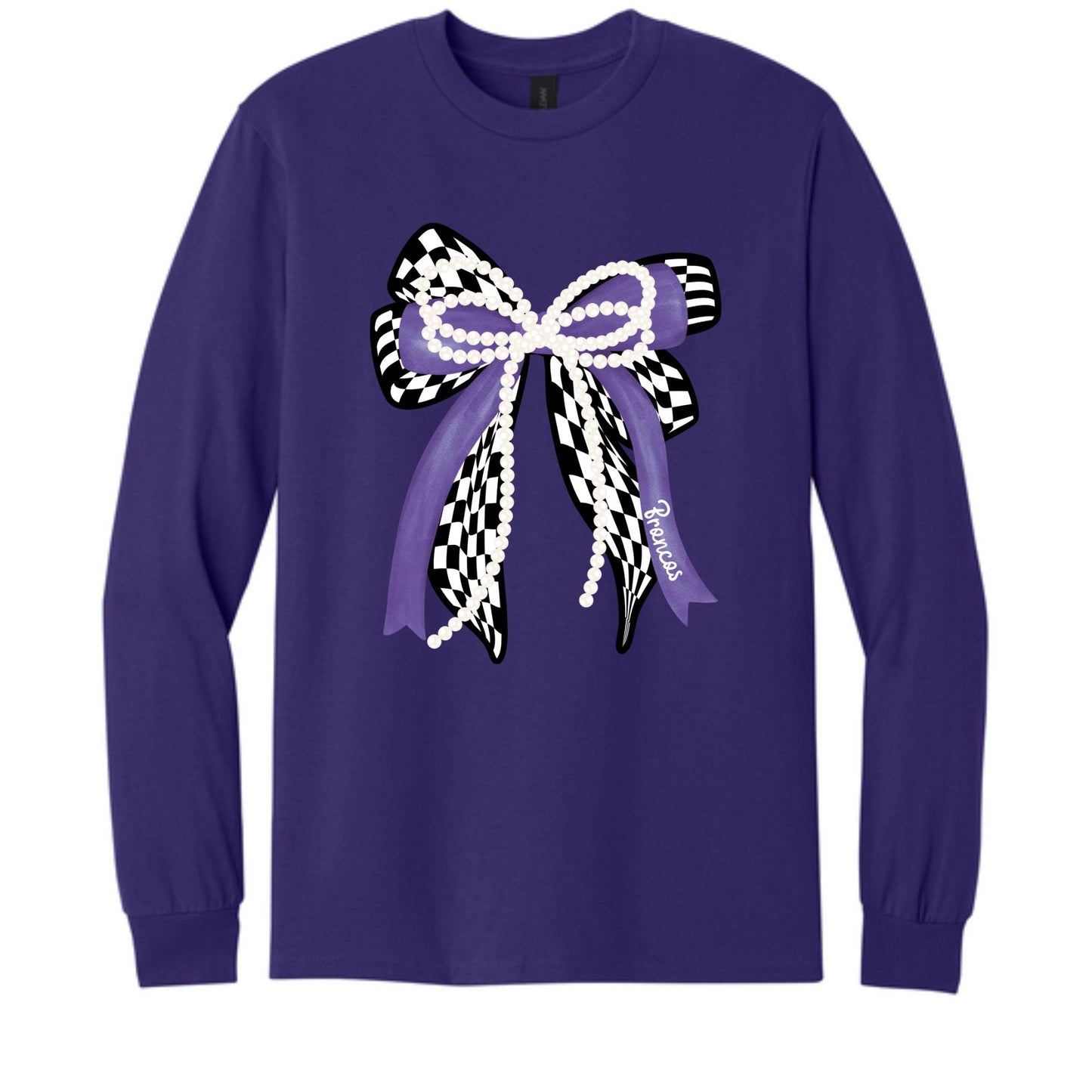 Youth Broncos Bow Long Sleeve