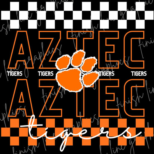Checkered Aztec