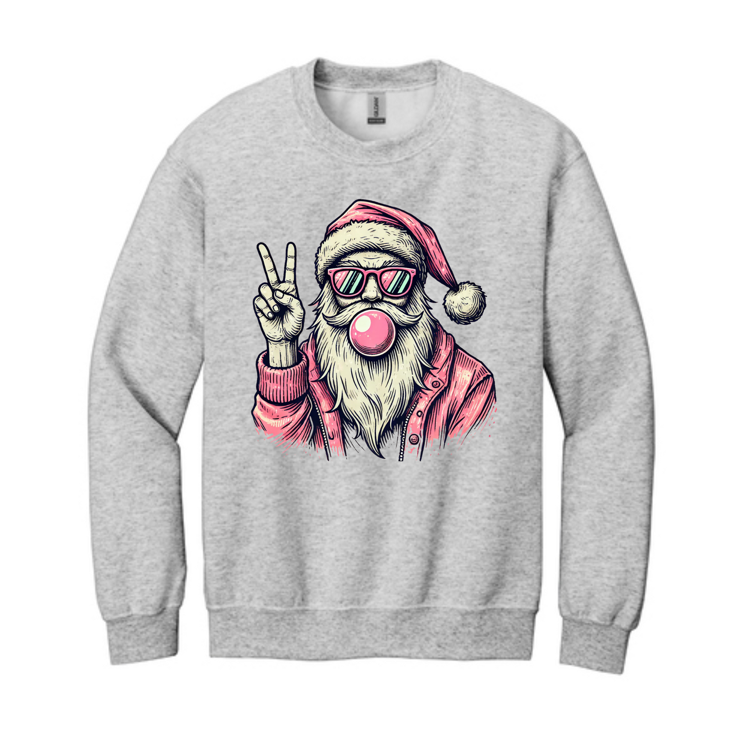 Peace Bubble Gum Santa