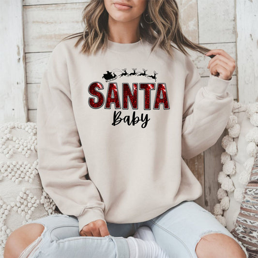Santa Baby Sequins