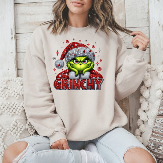 Rhinestone Grinchy
