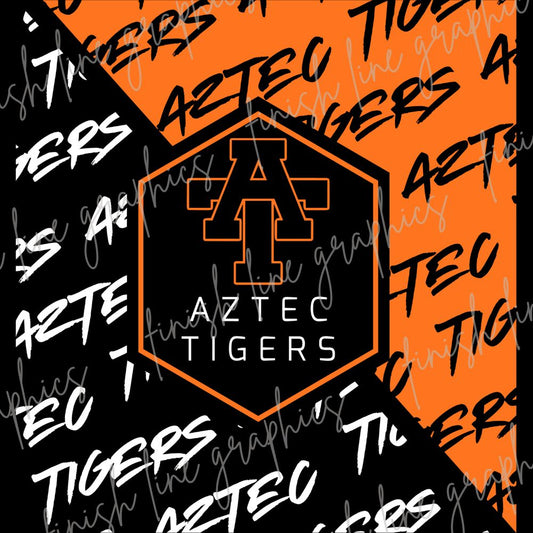 Graffiti Aztec Tigers