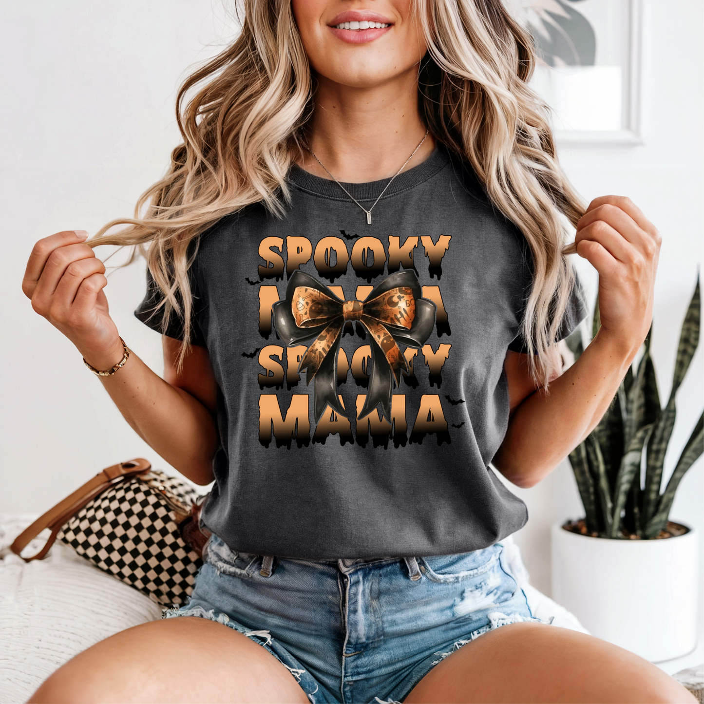 Spooky Mama Stacked Tee