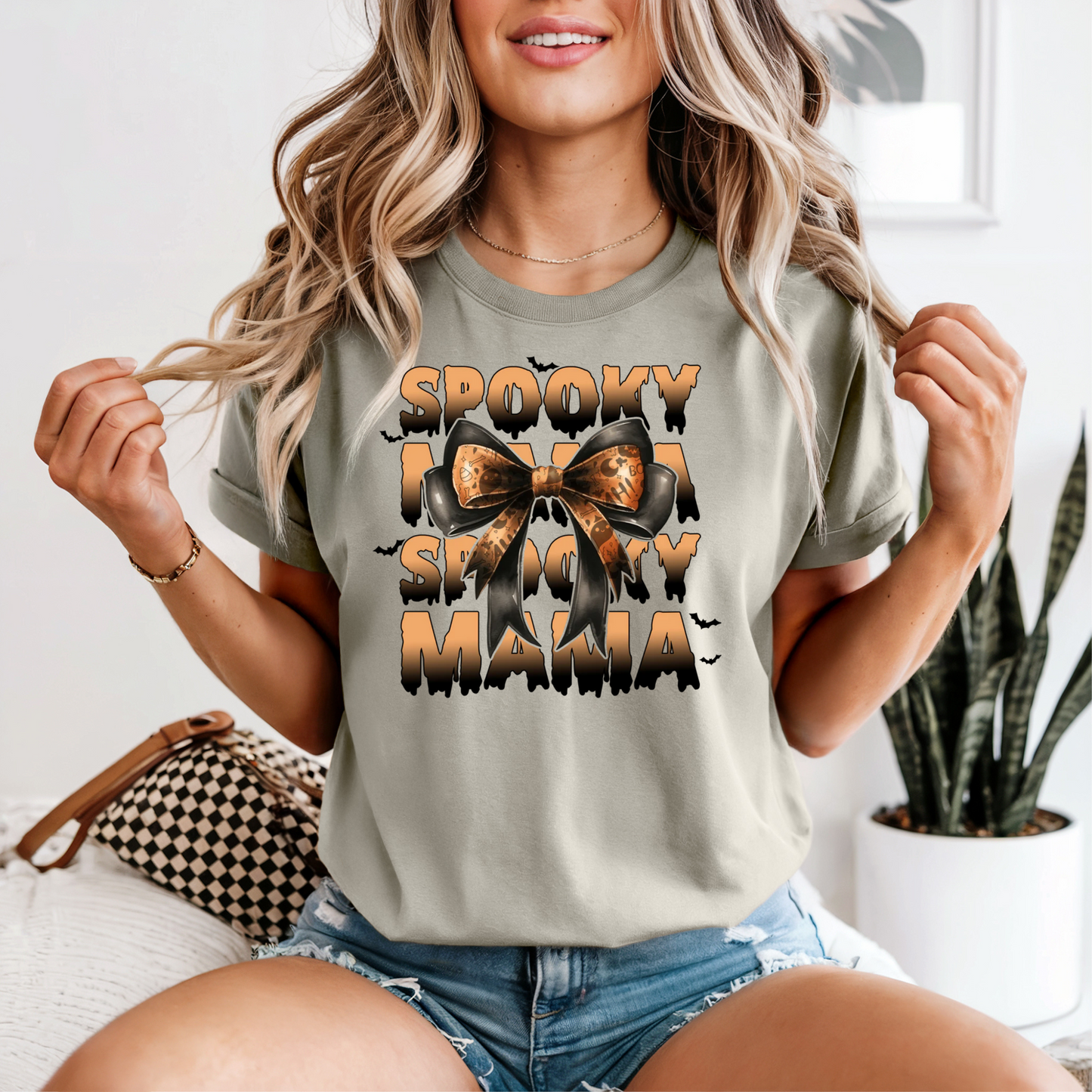 Spooky Mama Stacked Tee