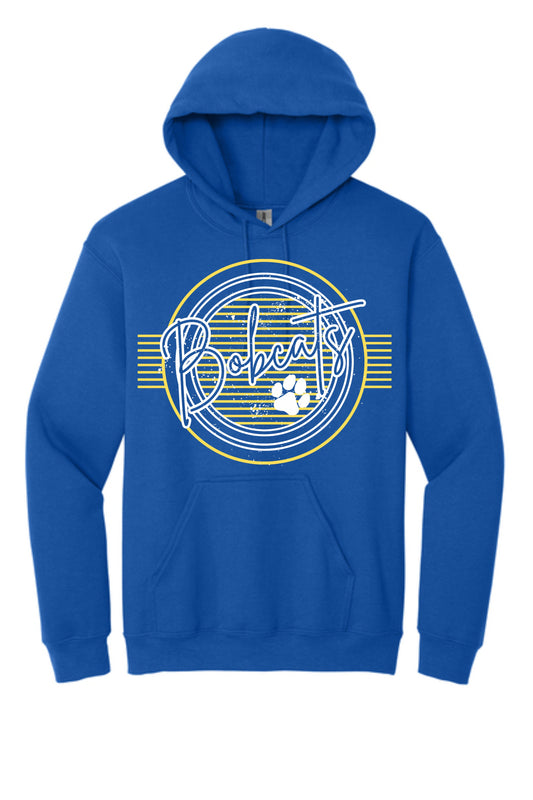 Striped Bobcat Pride Hoodie