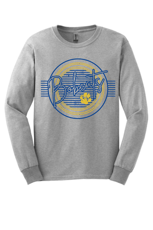 Striped Bobcat Pride Long Sleeve