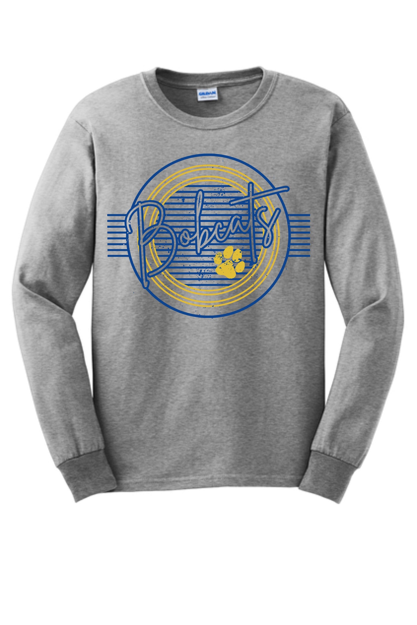 Striped Bobcat Pride Long Sleeve