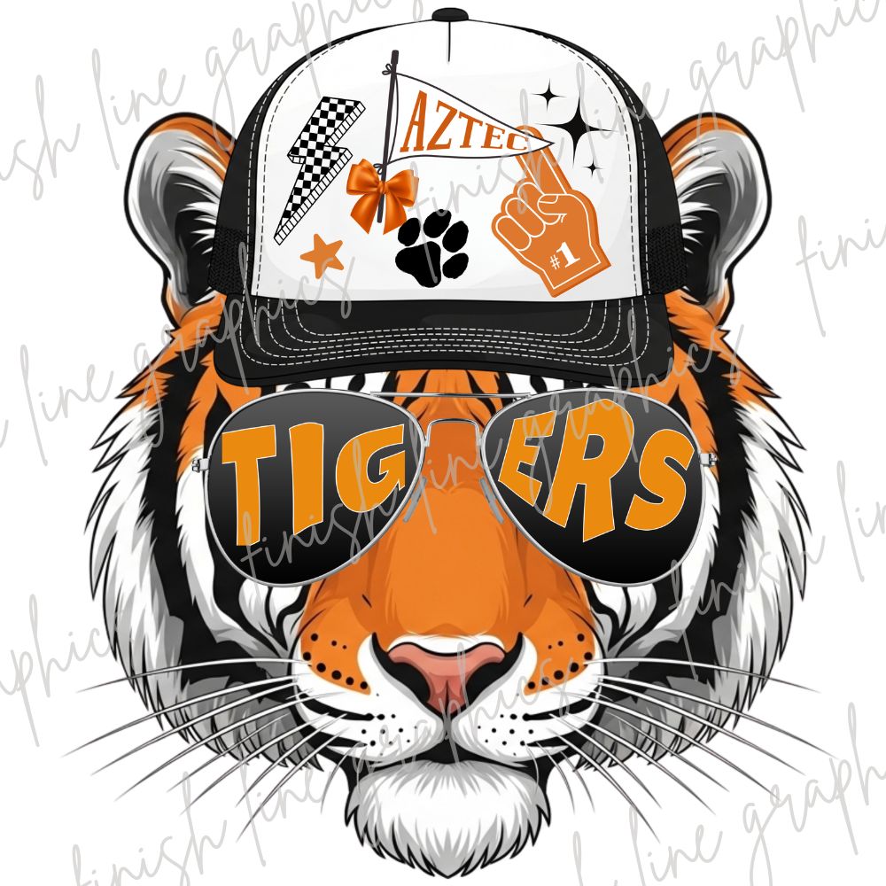 Tiger Trucker Hat