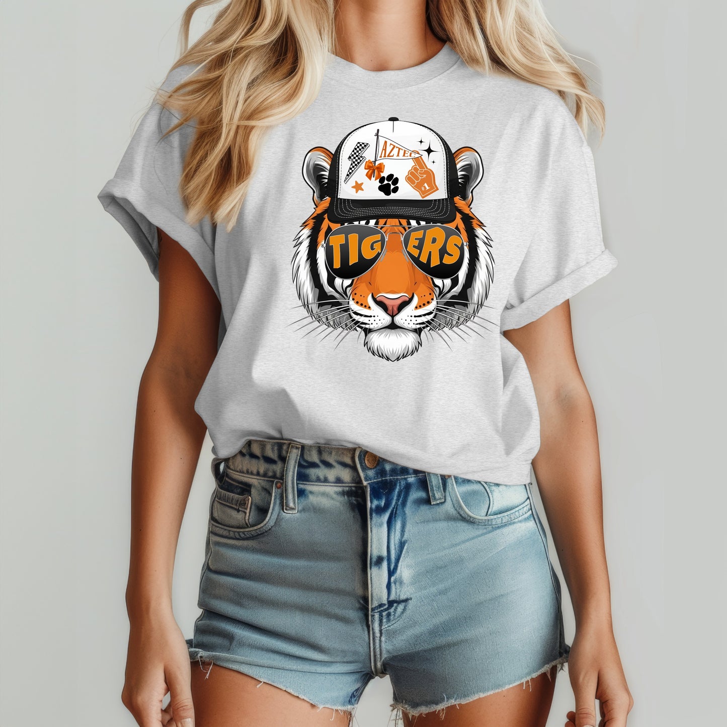 Trucker Tiger Tee