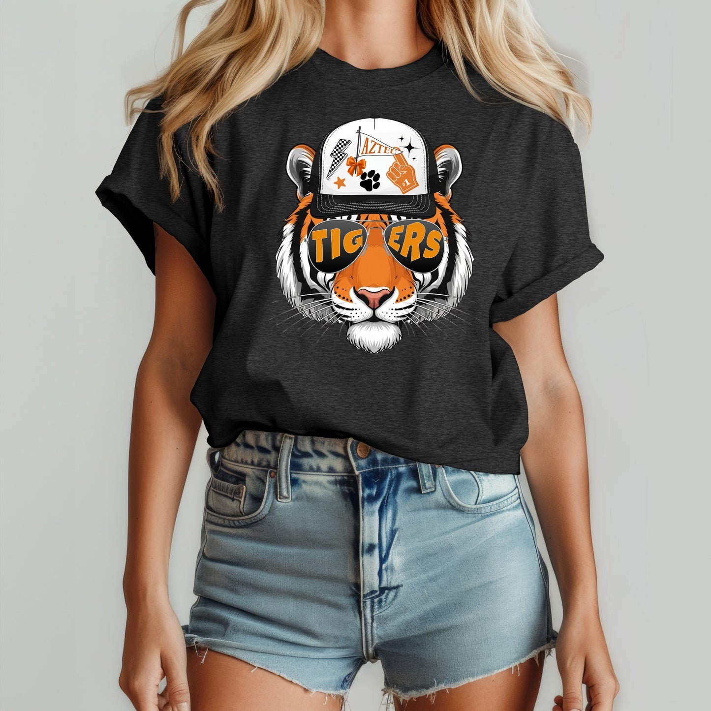 Trucker Tiger Tee