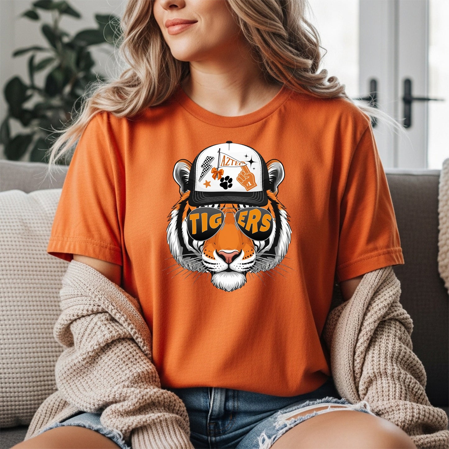 Trucker Tiger Tee