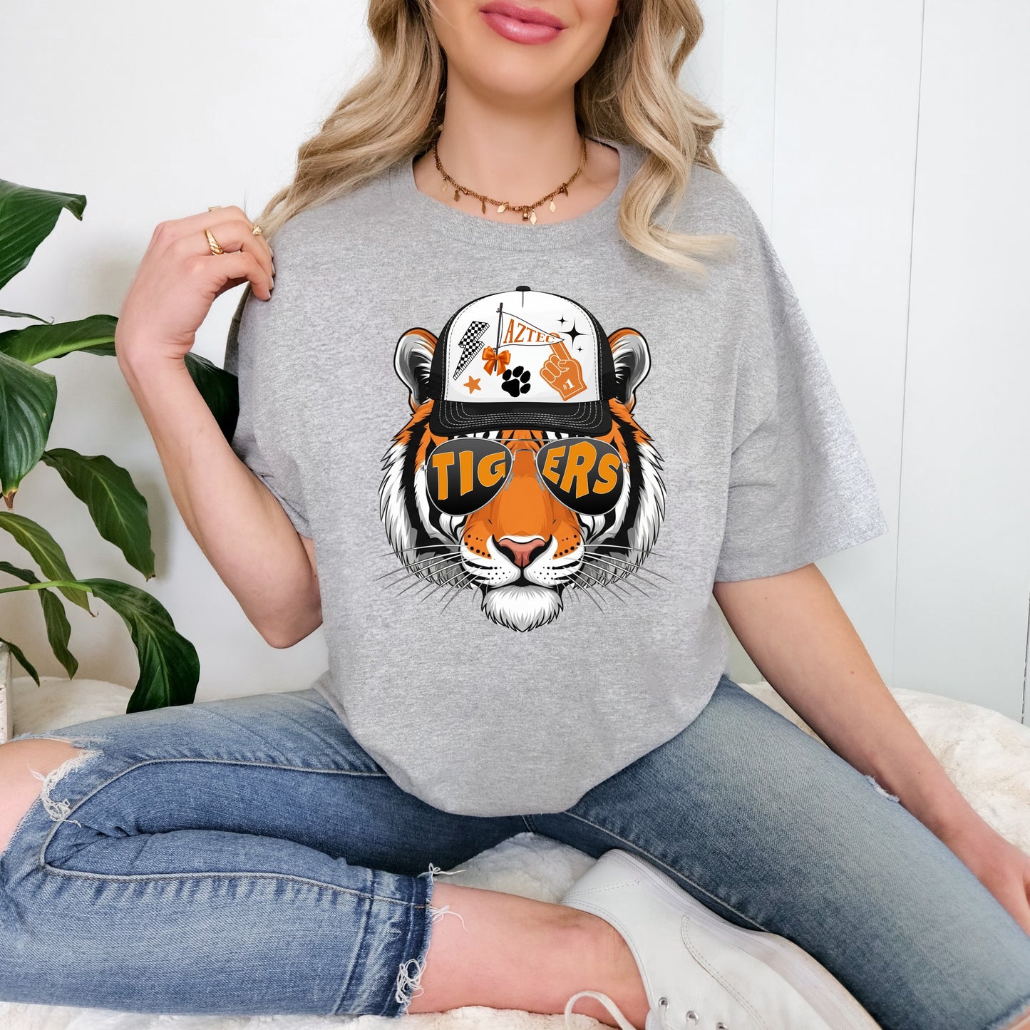 Trucker Tiger Tee