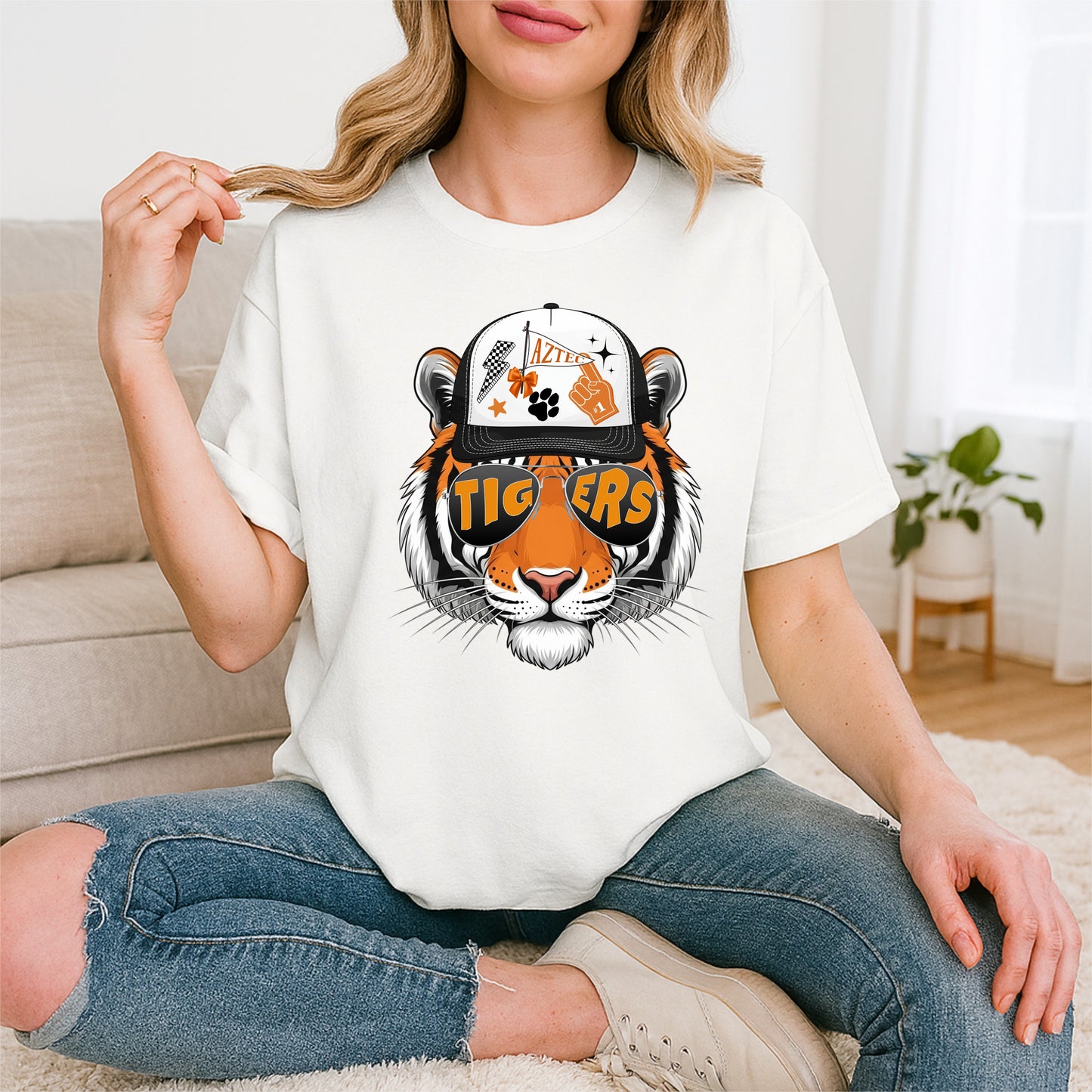 Trucker Tiger Tee