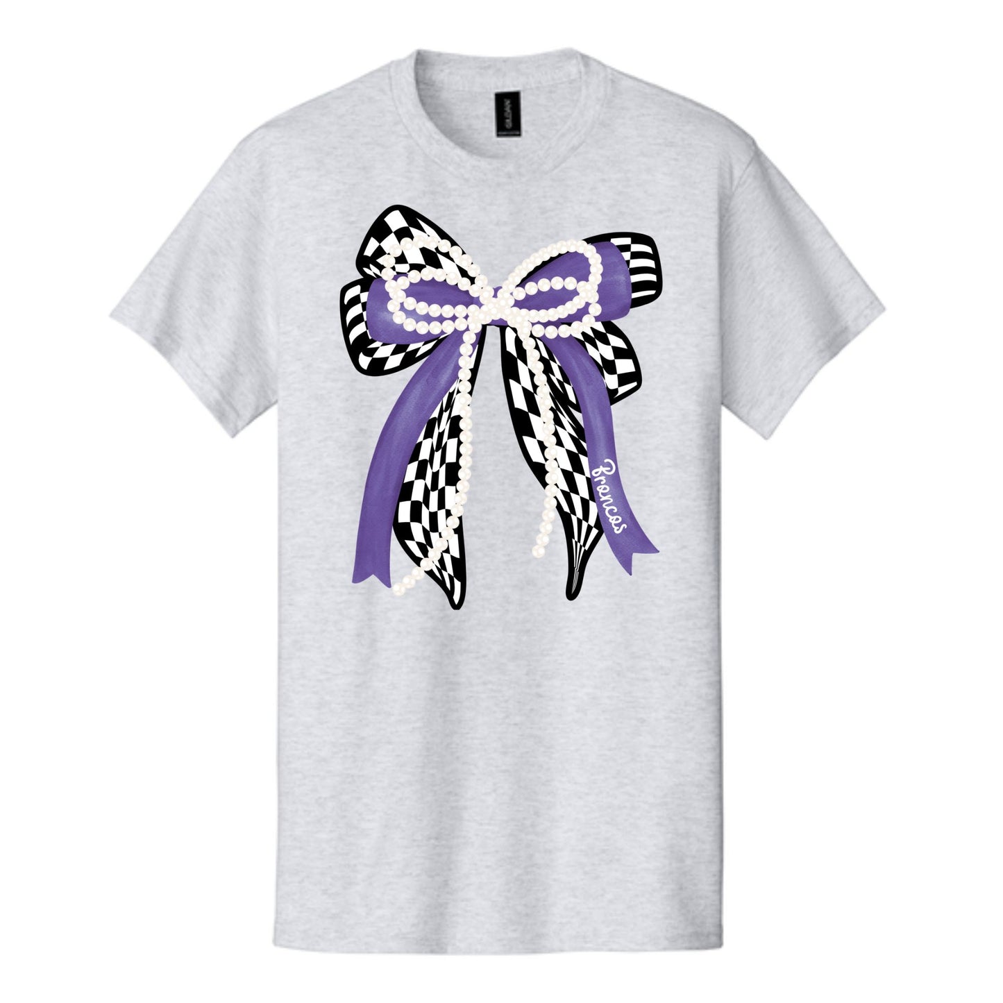 Broncos Bow Tee