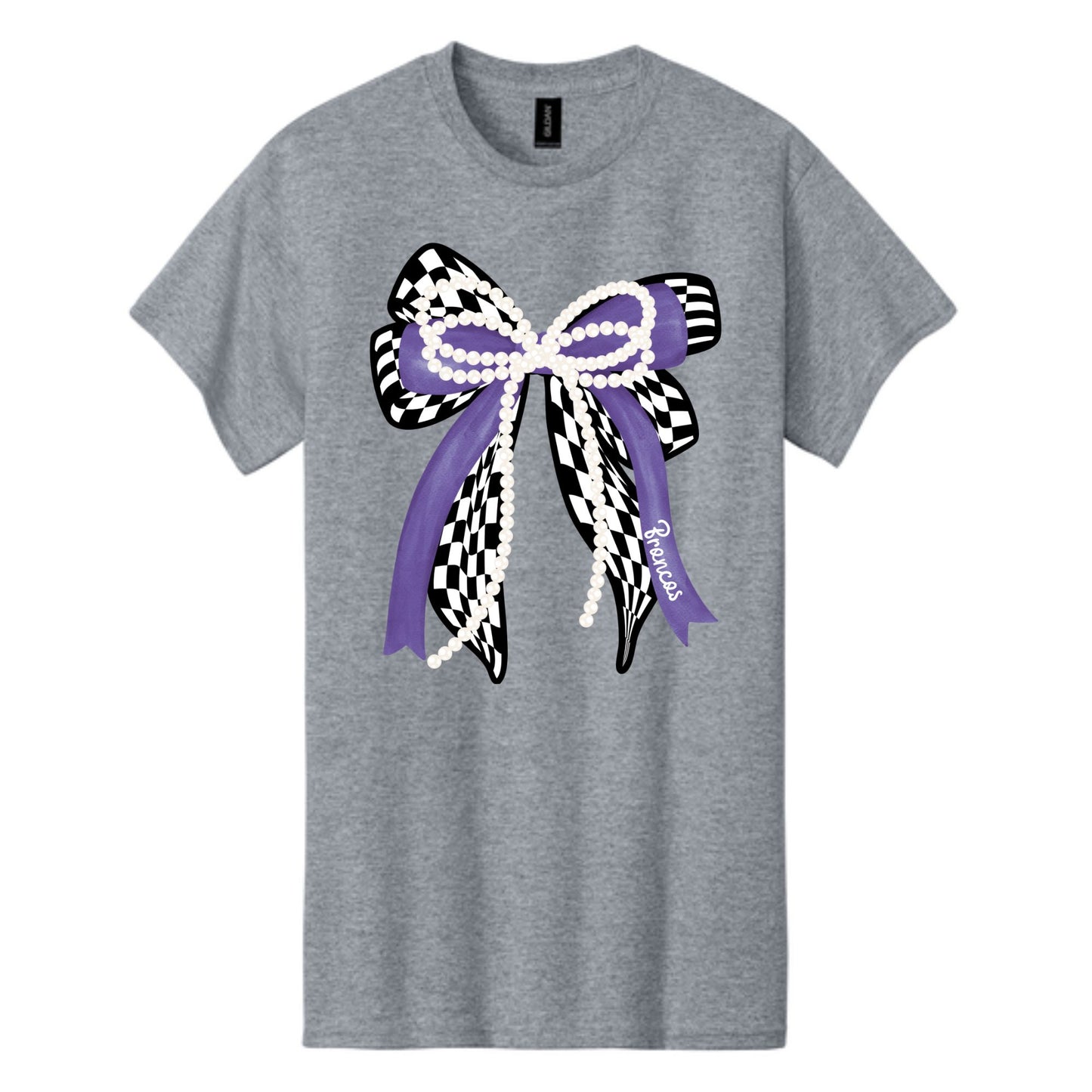 Broncos Bow Tee