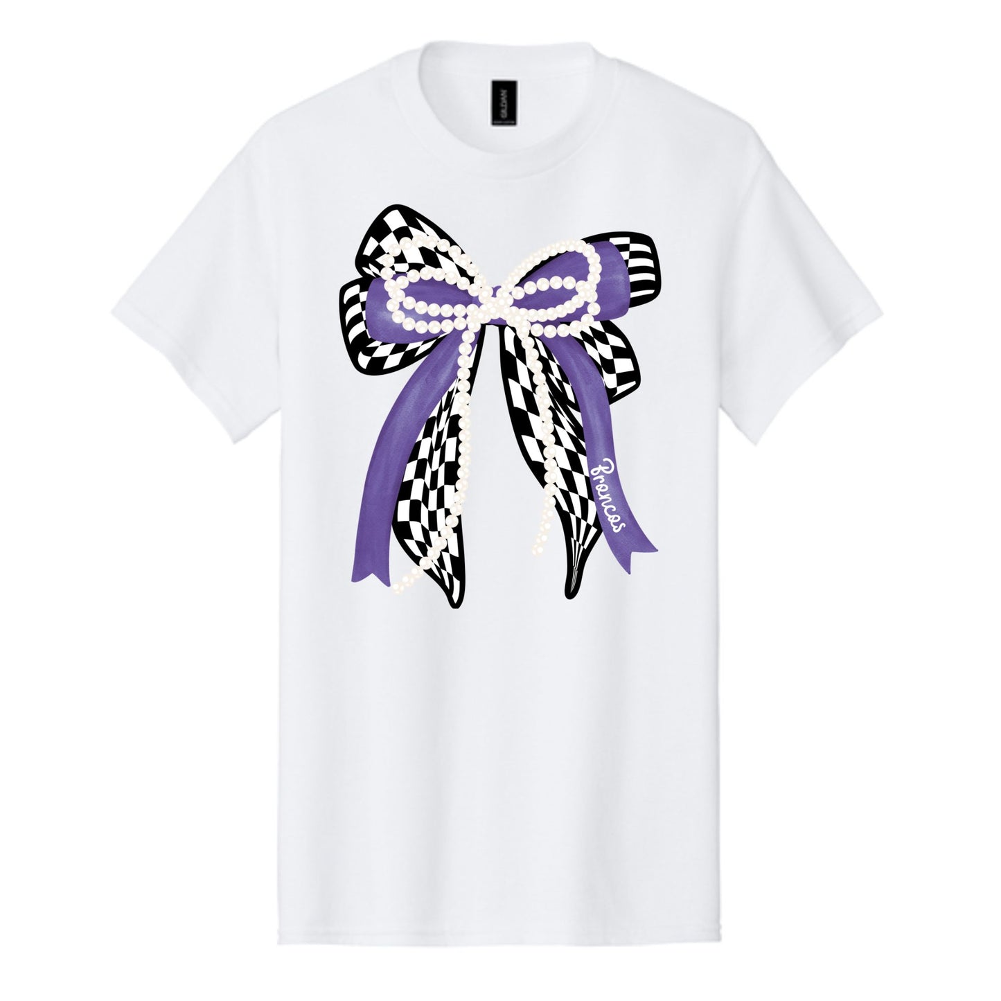 Broncos Bow Tee