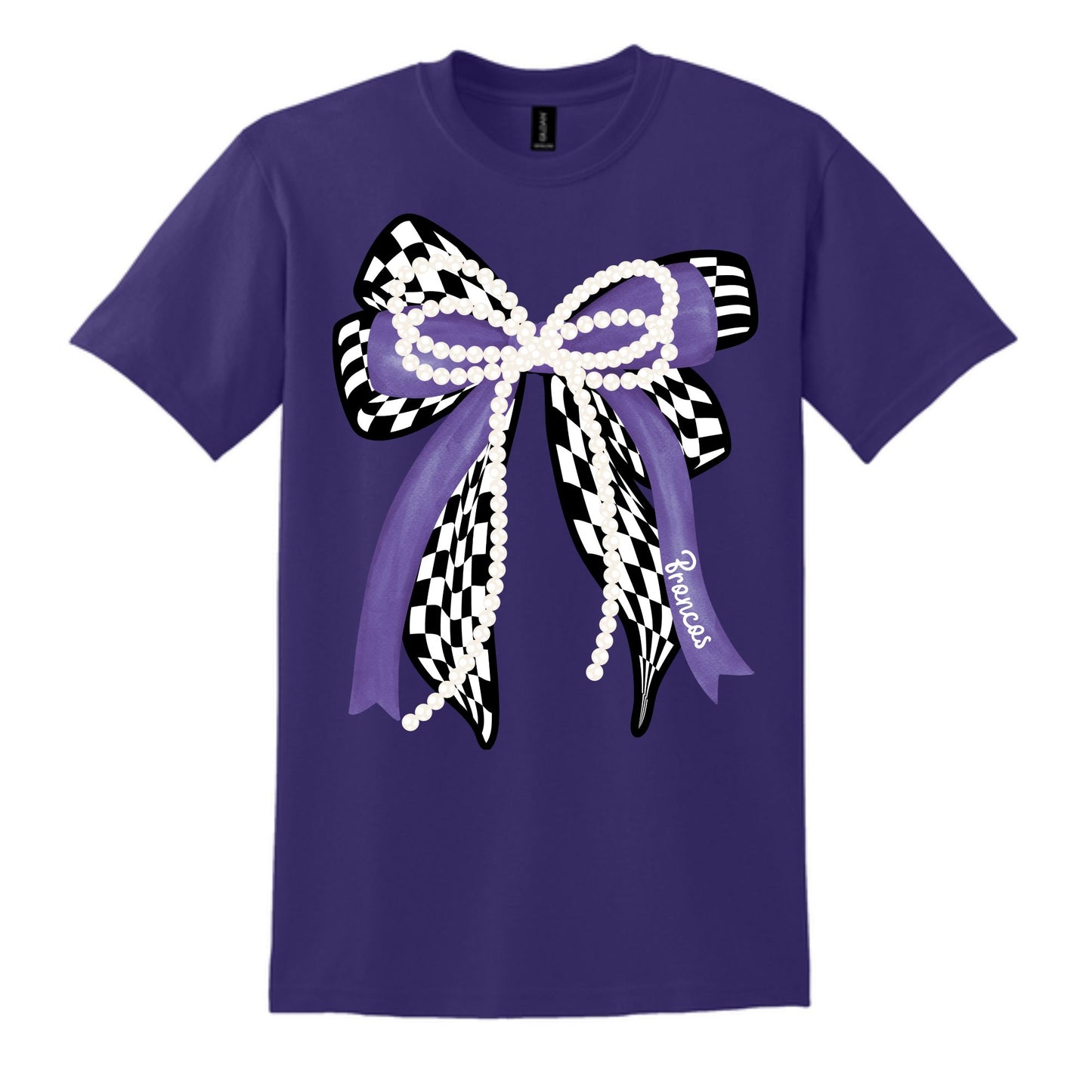 Youth Broncos Bow Tee
