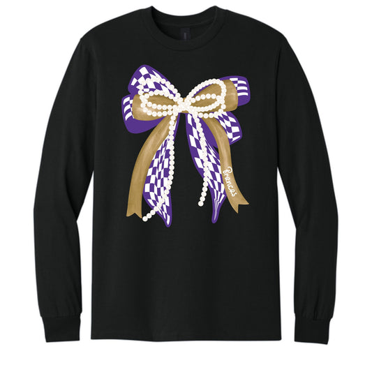 Broncos Bow Long Sleeve
