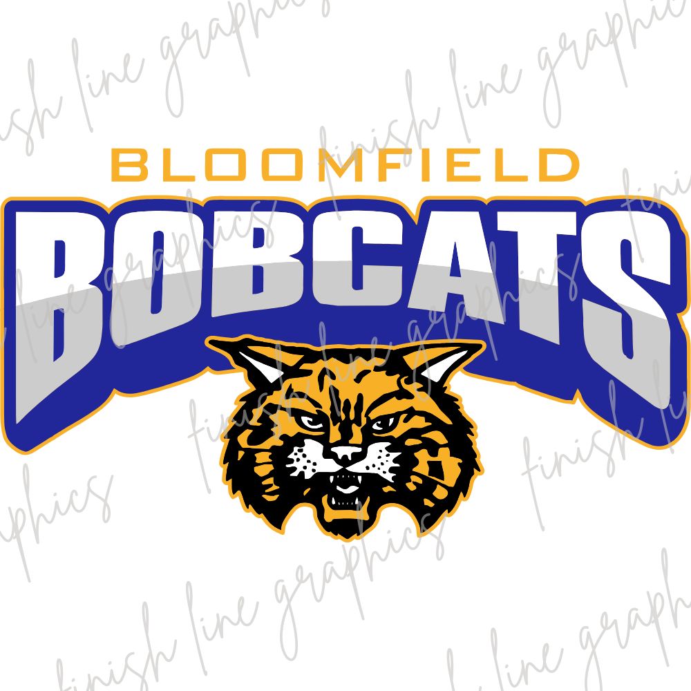 Bloomfield Bobcats Arched