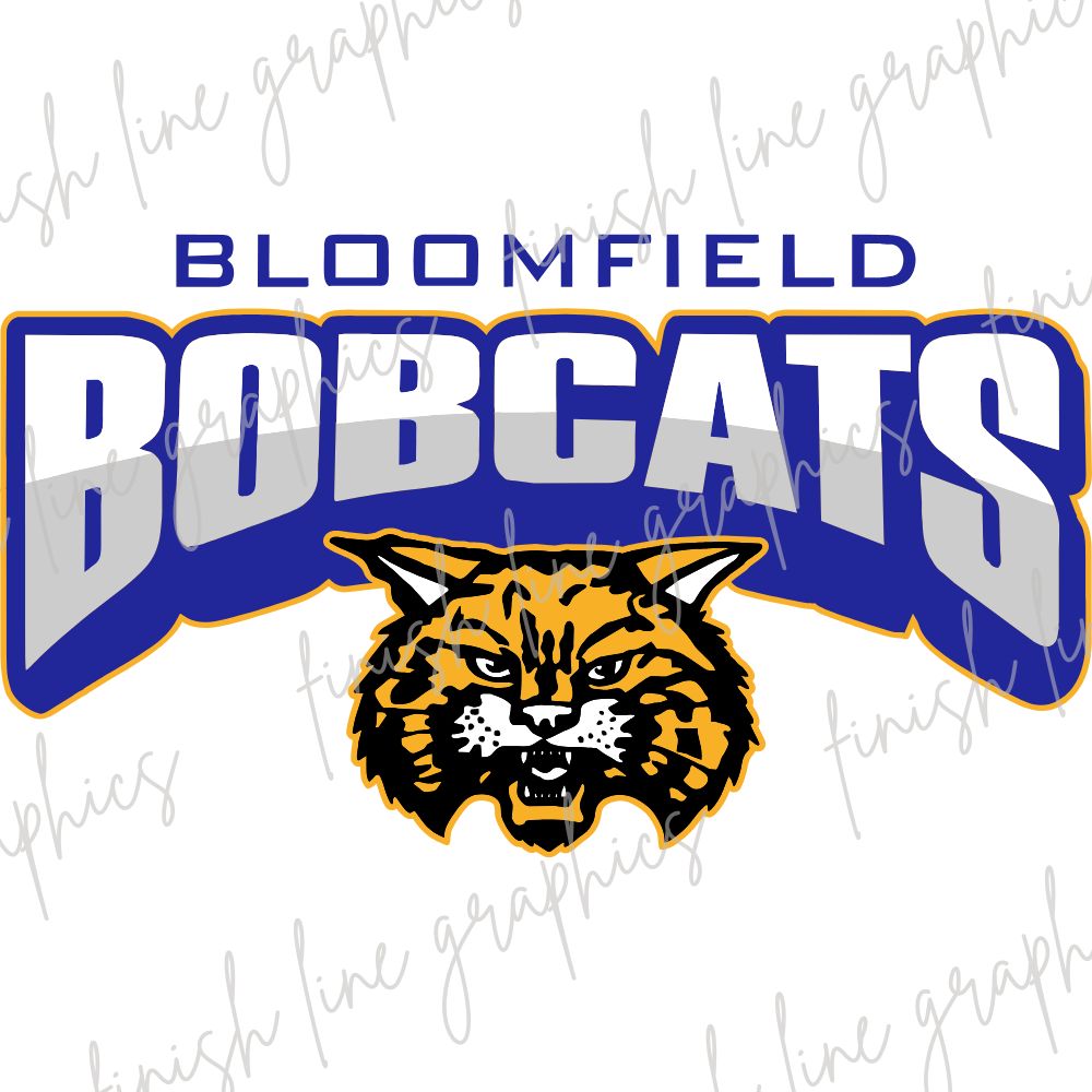 Bloomfield Bobcats Arched