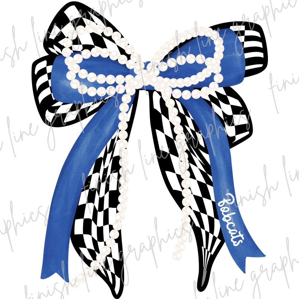 Bobcats Bow Black