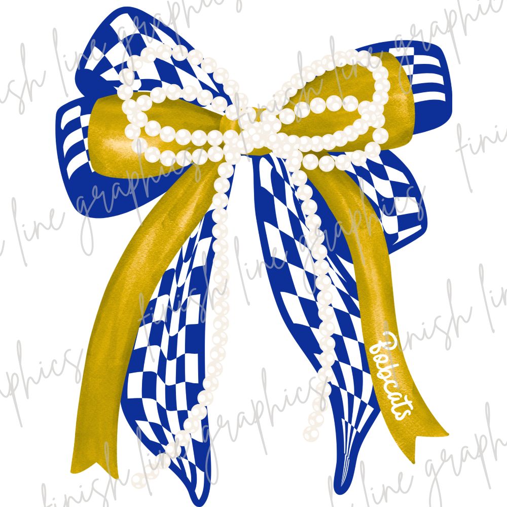 Bobcats Bow Black