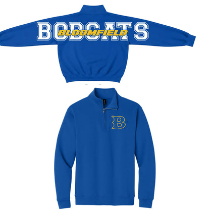 Custom Big Back 1/4 Zip