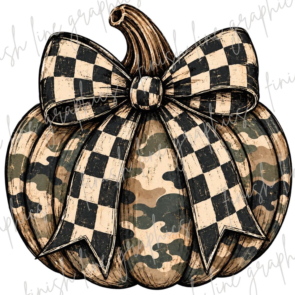 Camo Pumpkin