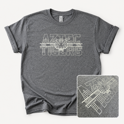 Aztec Tigers Outline
