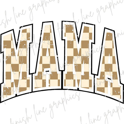 Mama Brown Checkers