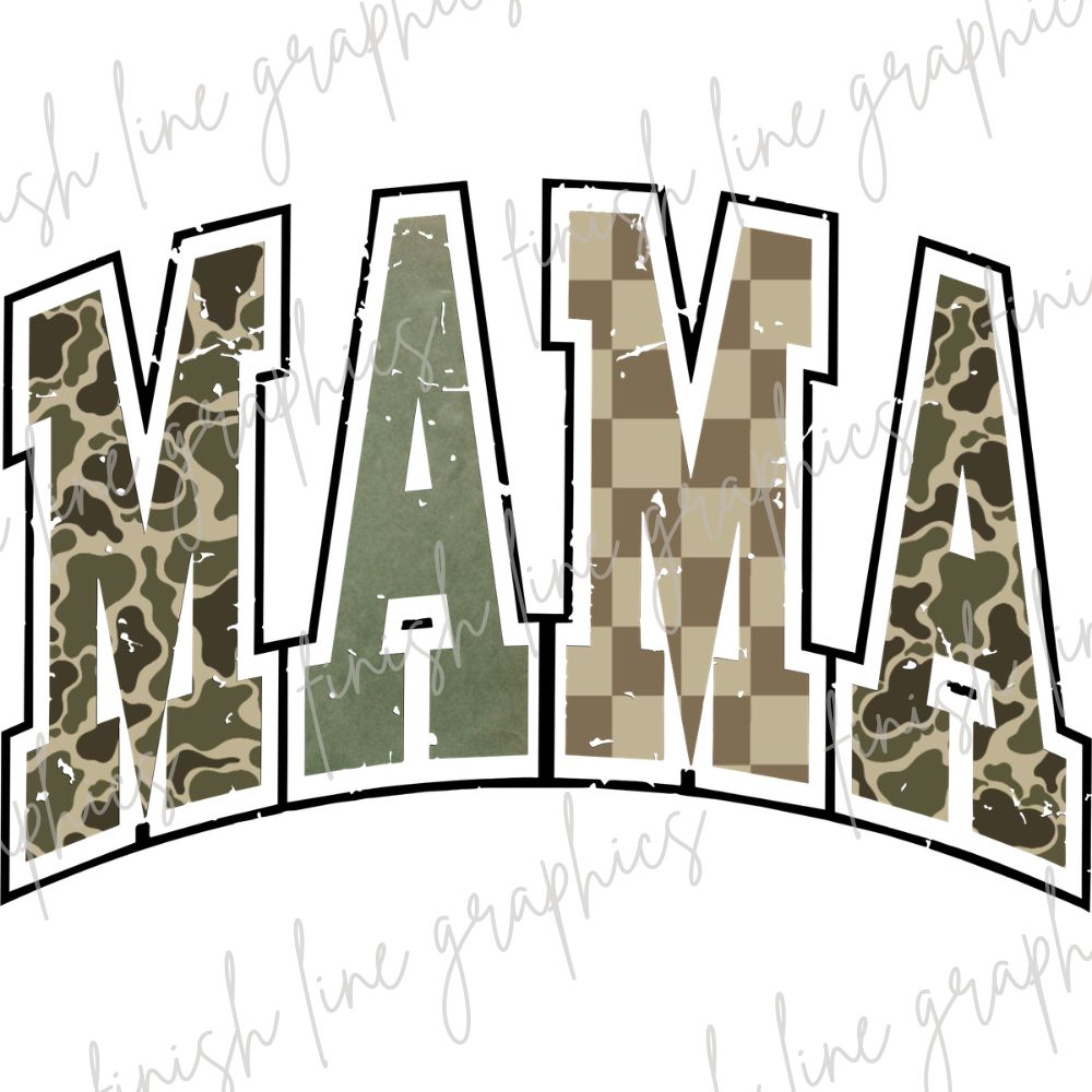 Mama Camo/Checkers