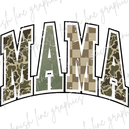 Mama Camo/Checkers