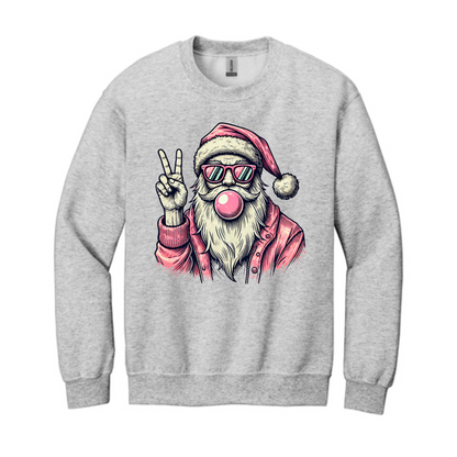 Peace Bubble Gum Santa