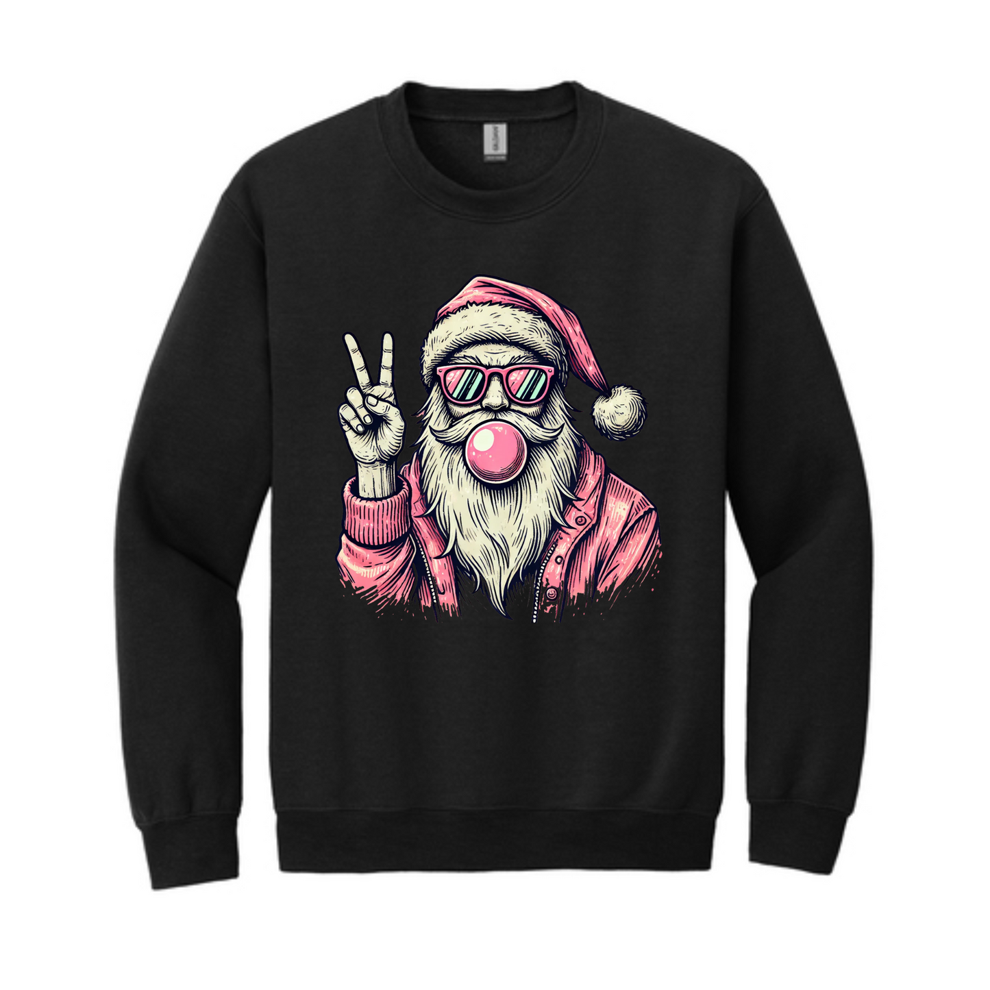 Peace Bubble Gum Santa