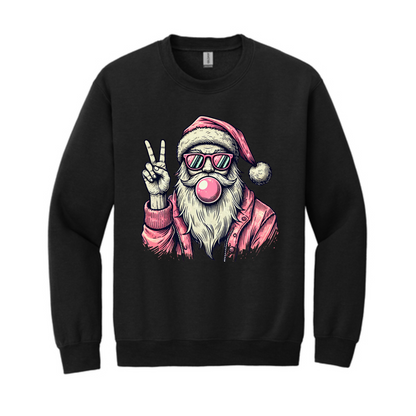 Peace Bubble Gum Santa