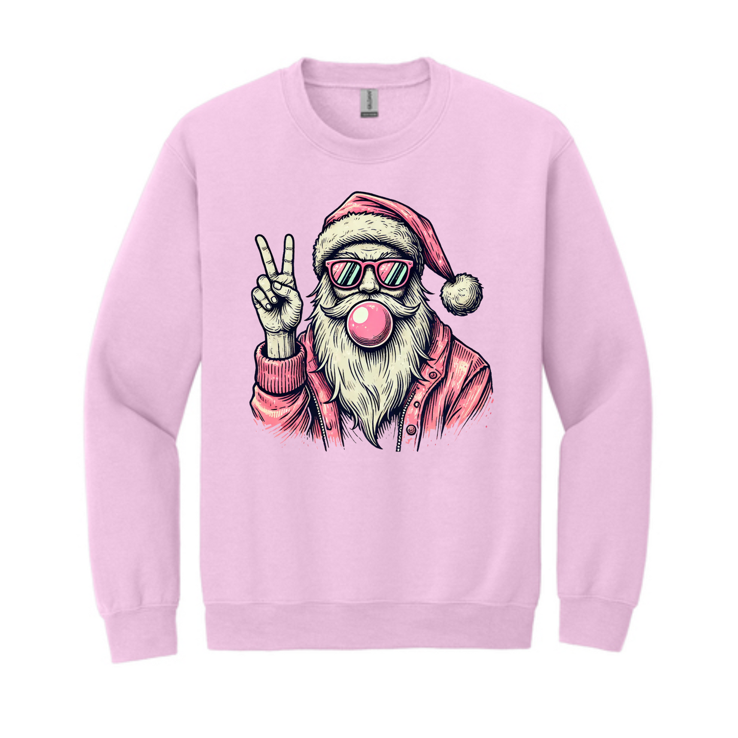 Peace Bubble Gum Santa
