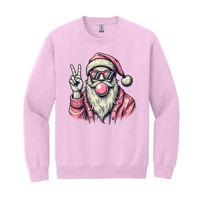Peace Bubble Gum Santa
