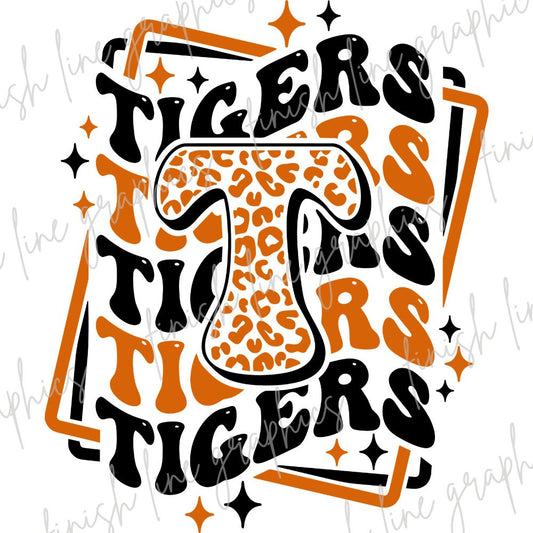 Fierce & Flashy Tigers