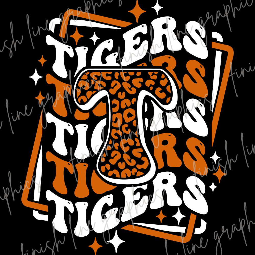 Fierce & Flashy Tigers