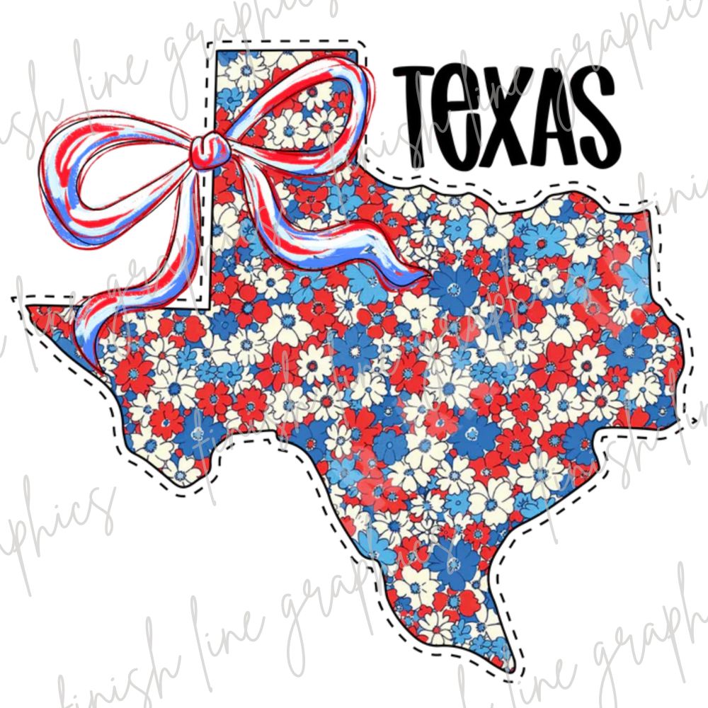 Floral TX with Bow