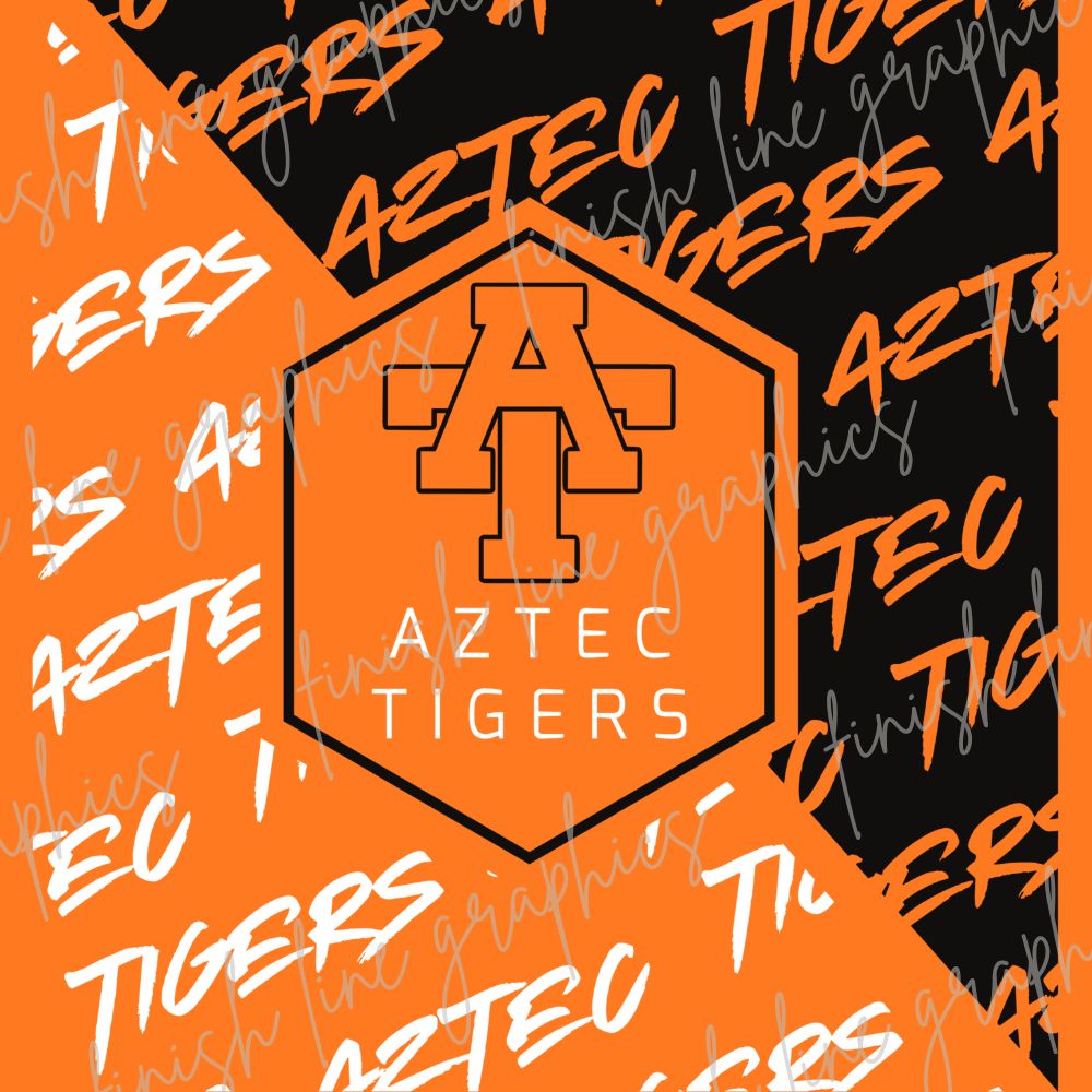 Graffiti Aztec Tigers