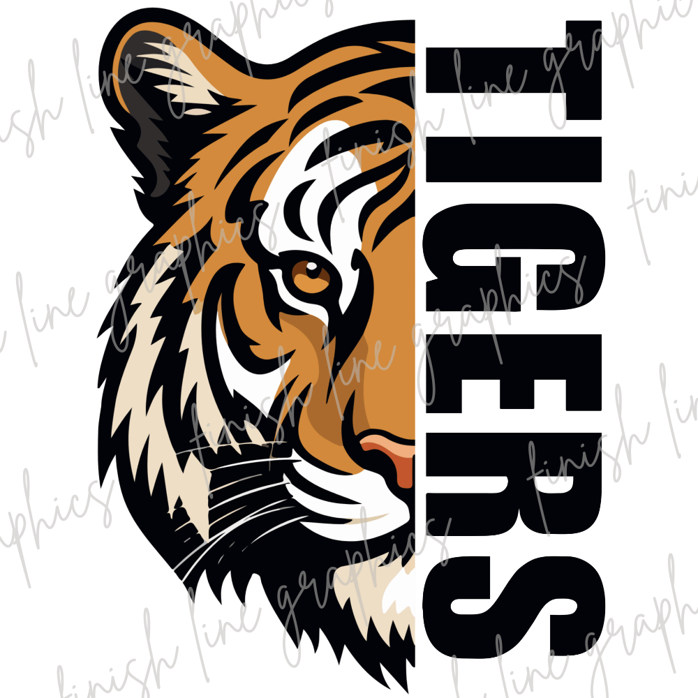 Half Face Tigers