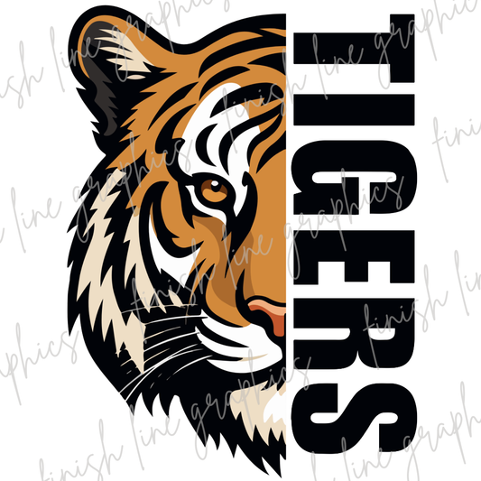 Half Face Tigers