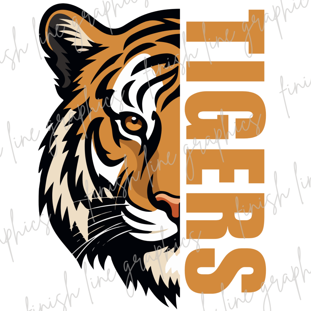 Half Face Tigers