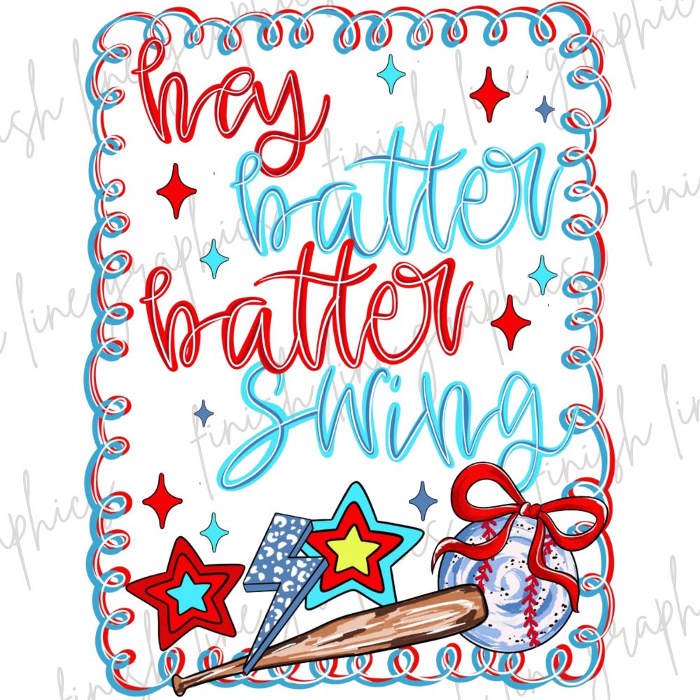 Hey Batter Batter Swing Neon