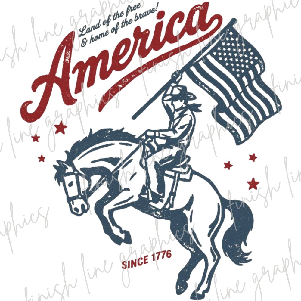 Land of the Free Bronc