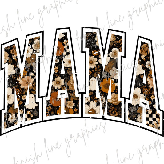 Mama Floral Ghost