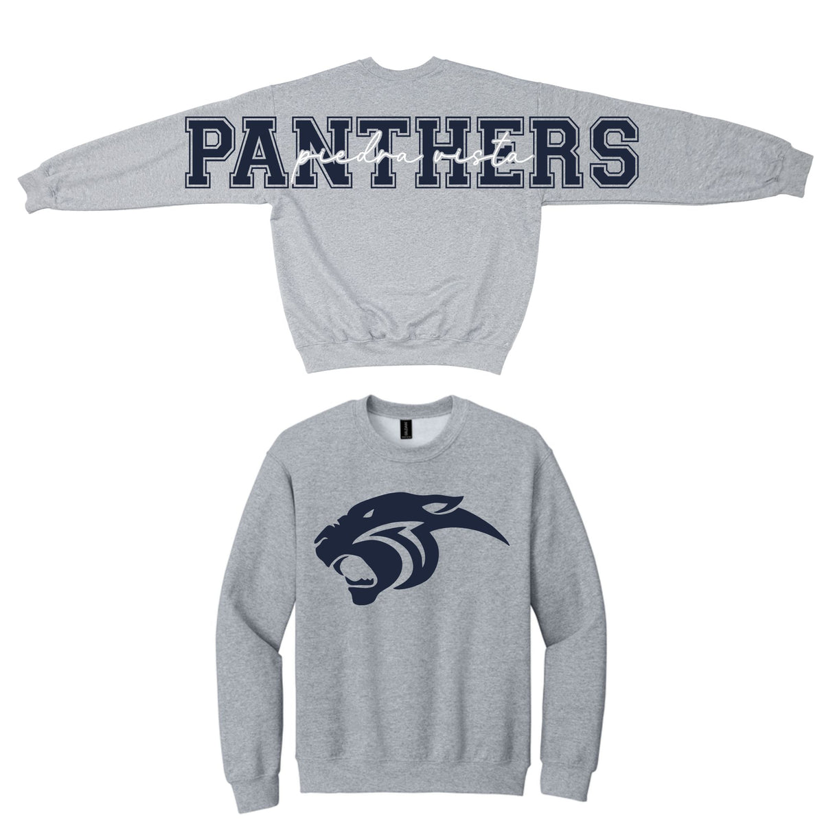 Panthers Custom Big Back Crewneck