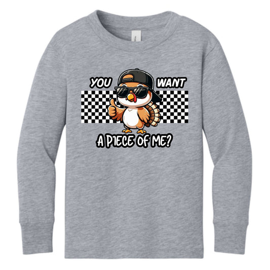 You Want A Piece of Me Turkey Black